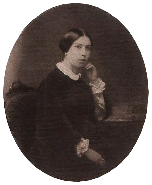 Анна Григорьевна Басаргина-Врубель,(1836 - 1859).Источник;https://commons.wikimedia.org/wiki/File:Анна_Врубель.gif?uselang=ru