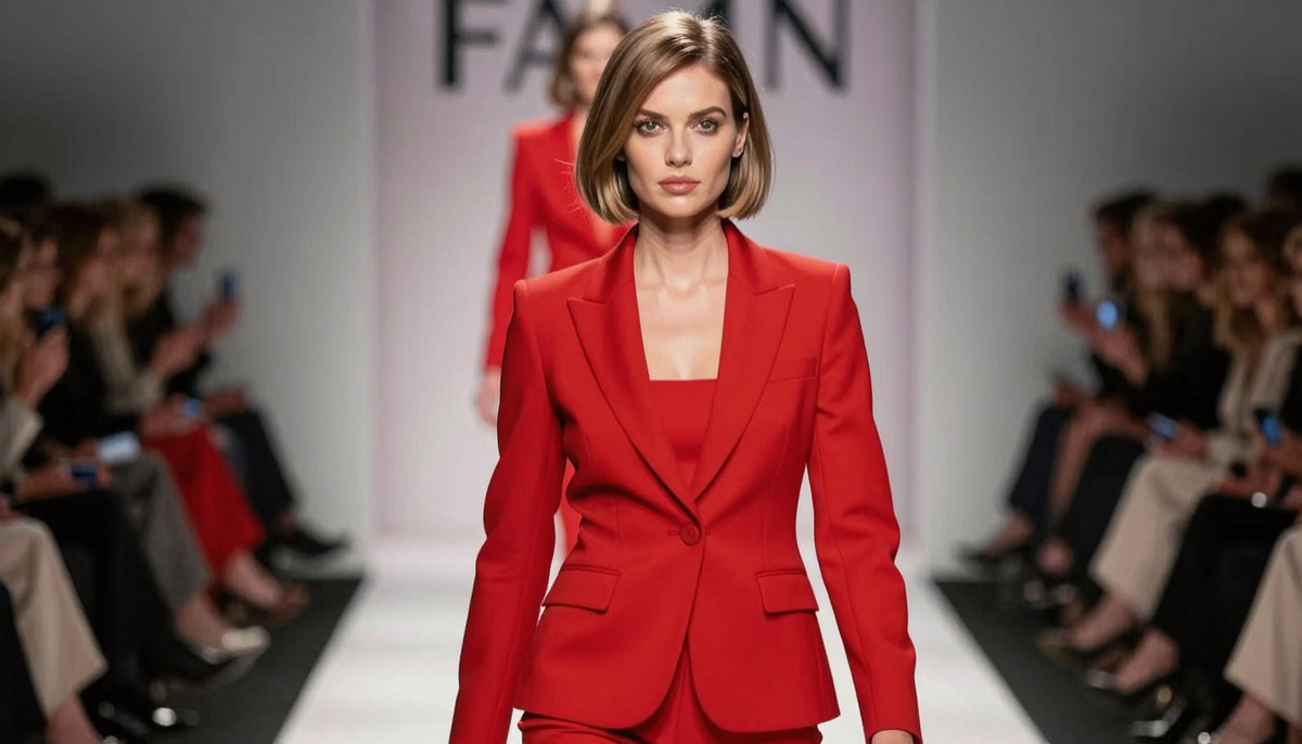 Показ мод Женская стрижка Каре Ева Лорман