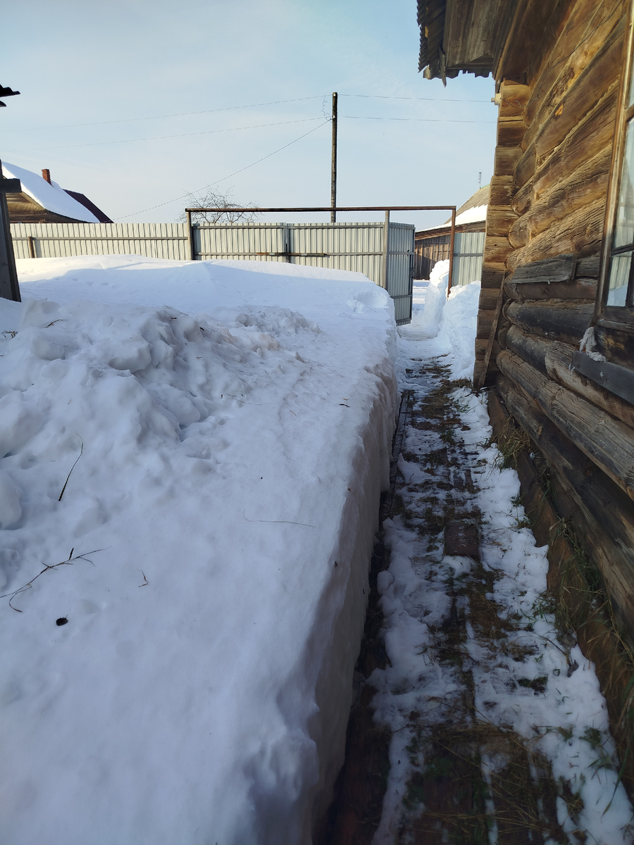 Добрались до входа в дом.