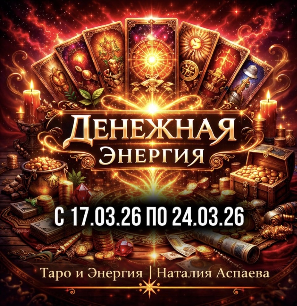 💰 ДЕНЕЖНАЯ ЭНЕРГИЯ 💰
— с 17.03.26 по 24.03.26 —