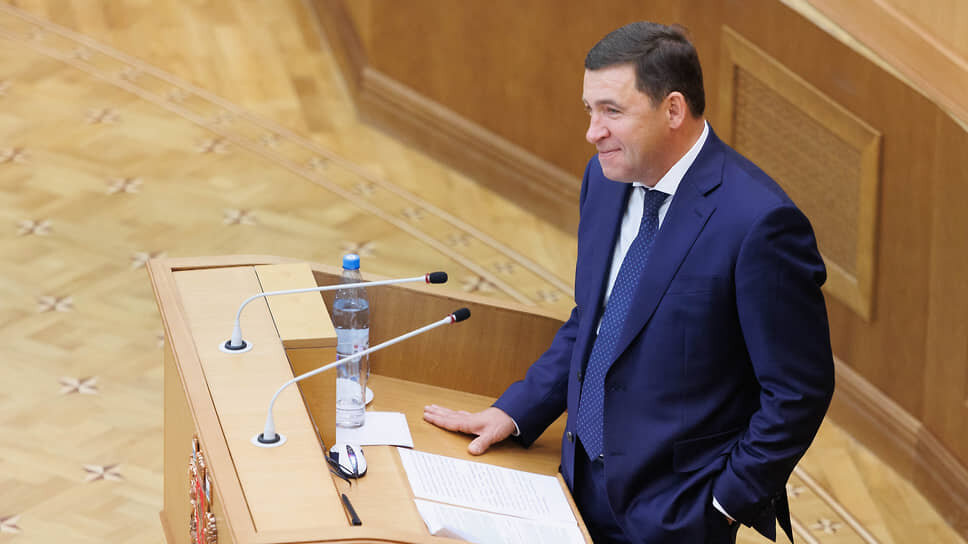 Евгений Куйвашев подтвердил, что у него "все хорошо".📷Фото: Марина Молдавская / Коммерсантъ