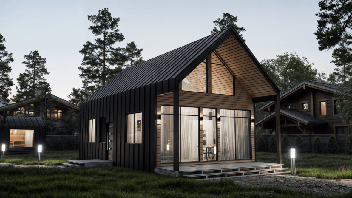 Дизайн одного из домов Центрумстрой