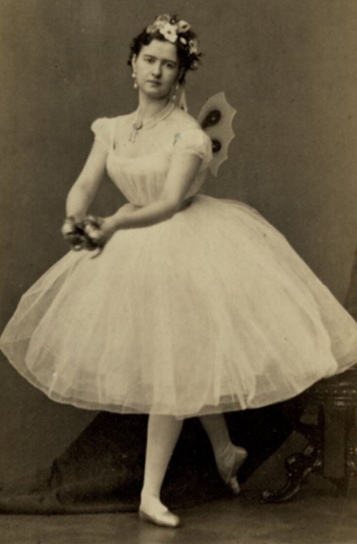 Жена Петипа - Мария Суровщикова-Петипа, фотография из открытых источников Яндекса