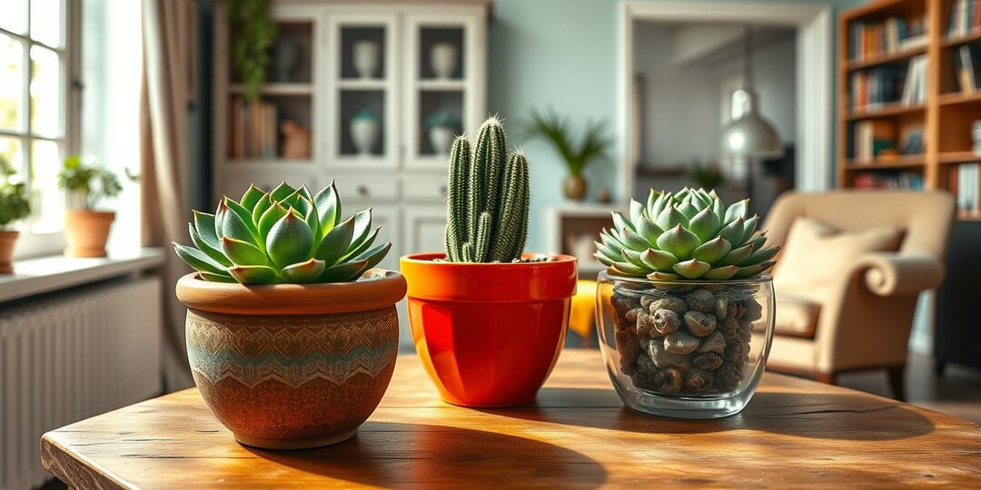 Горшок для Суккулентов: критерии выбора идеальной ёмкости