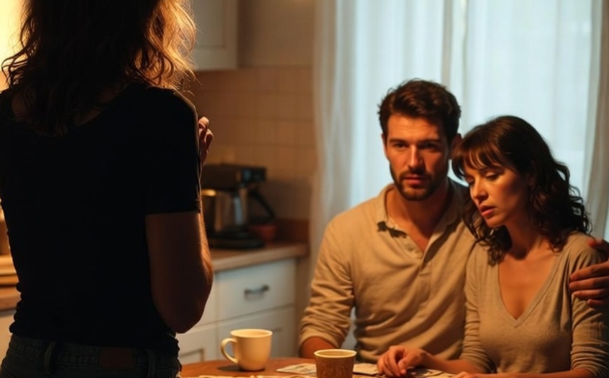 Ольга пришла домой к сестре и увидела там своего мужа