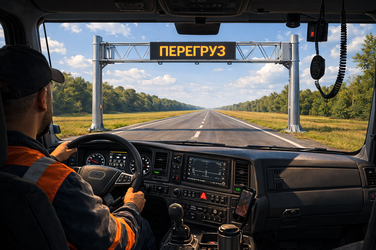 Весовая рамка, табло и перегруз