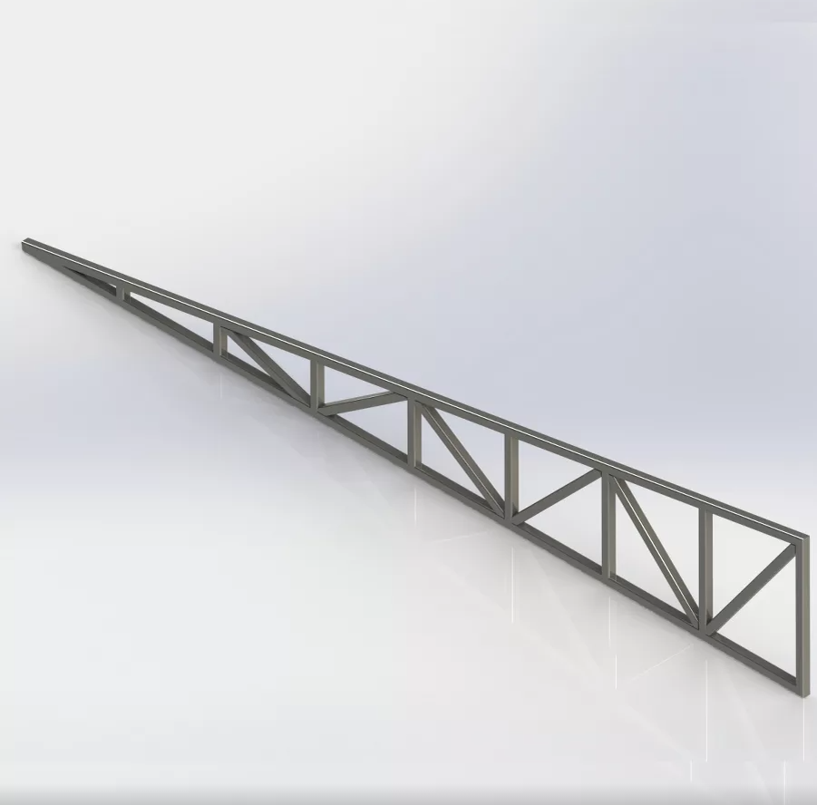 Односкатные металлические фермы