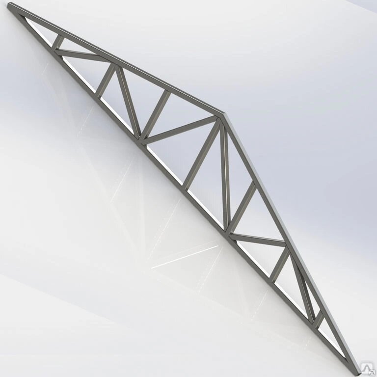 Двухскатные металлические ферма