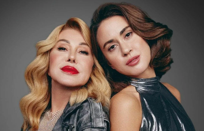 Любовь Успенская с дочерью