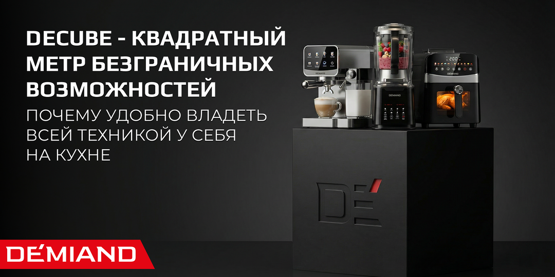 Личный шеф-повар на 1 м²: как с DeCube рождаются кулинарные шедевры?
