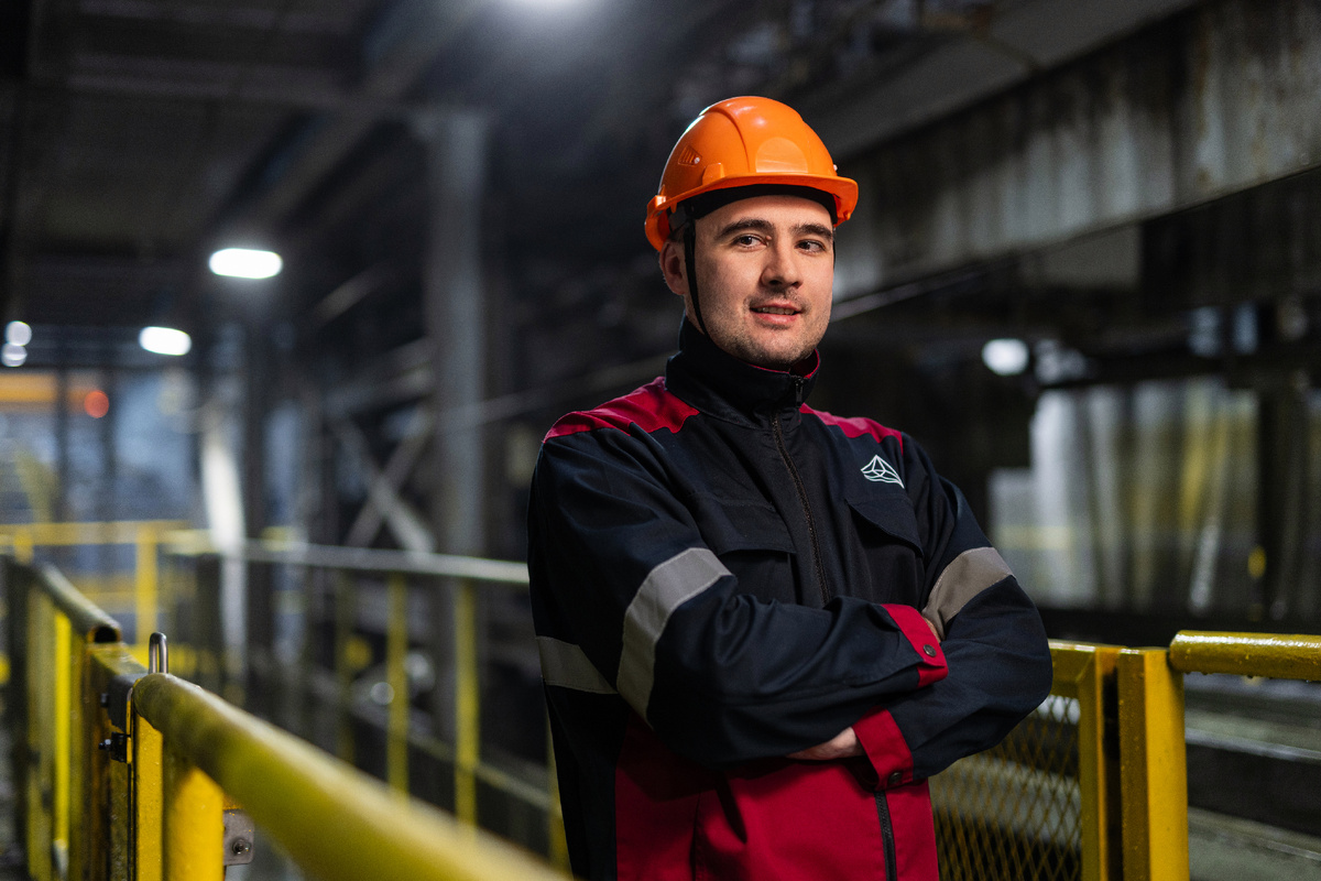 Василий Брусенцев, фильтровальщик отделения обезвоживания на ГОКе