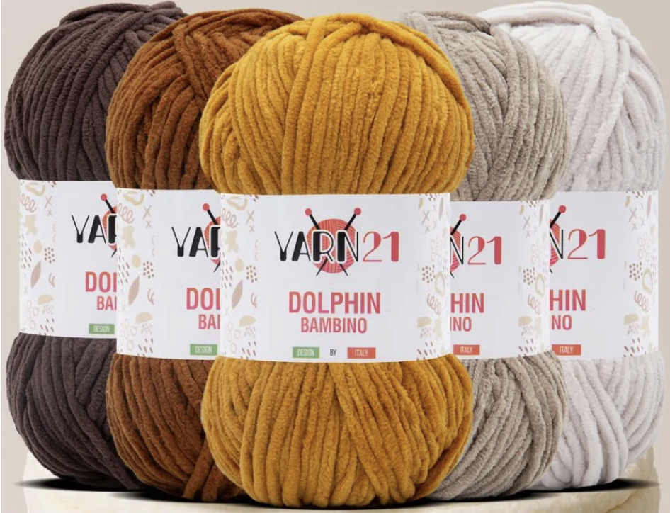 Набор плюшевой пряжи