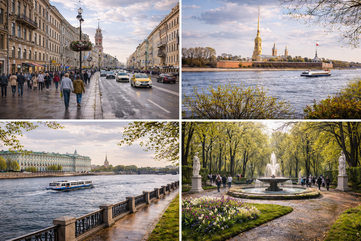Санкт-Петербург весной