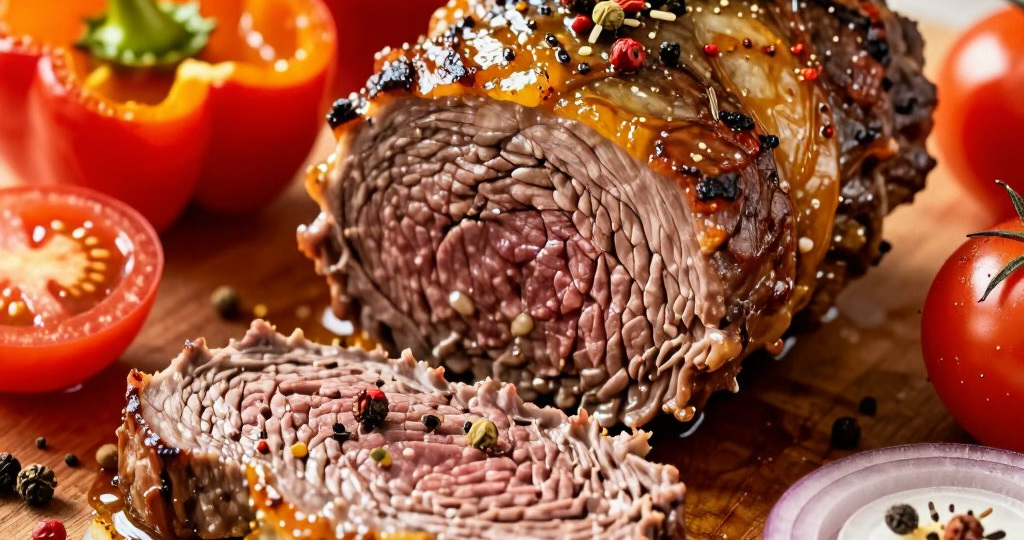 Жаркое из баранины с овощами и специями