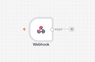 Узел-триггер: Webhook