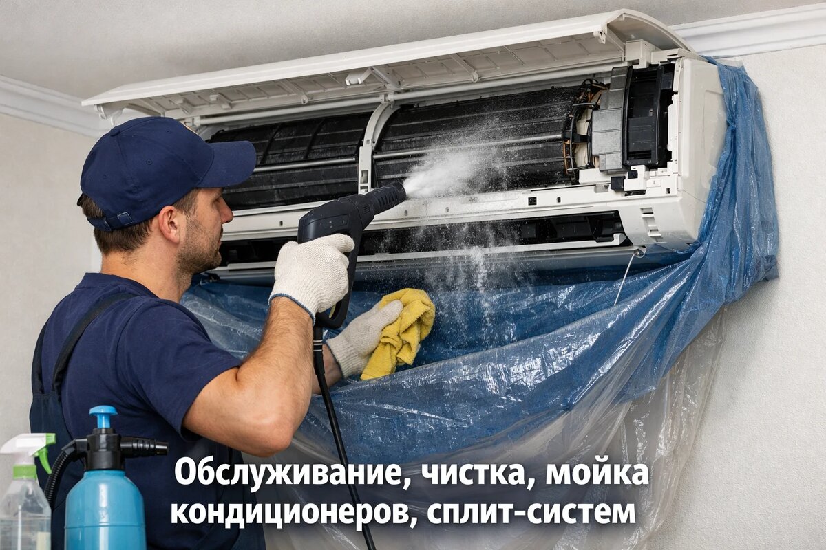 Обслуживание - быстрый способ избавиться отзапаха из кондиционера