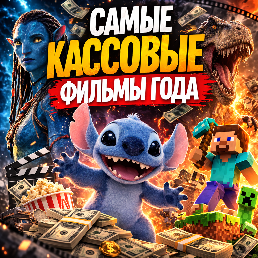 главные кассовые фильмы 2025 года