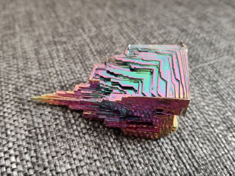 (Выращенный кристалл образец из моей коллекции) 