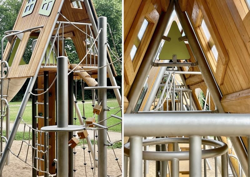 Серия "Карточный домик" - вид изнутри