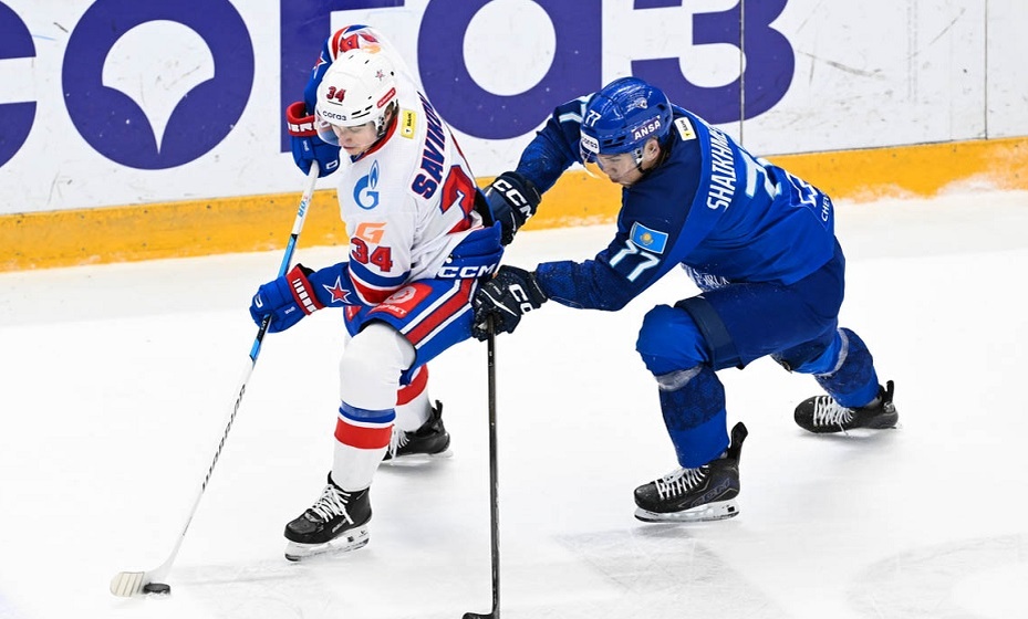    СКА в матче КХЛ. Фото: ХК СКА