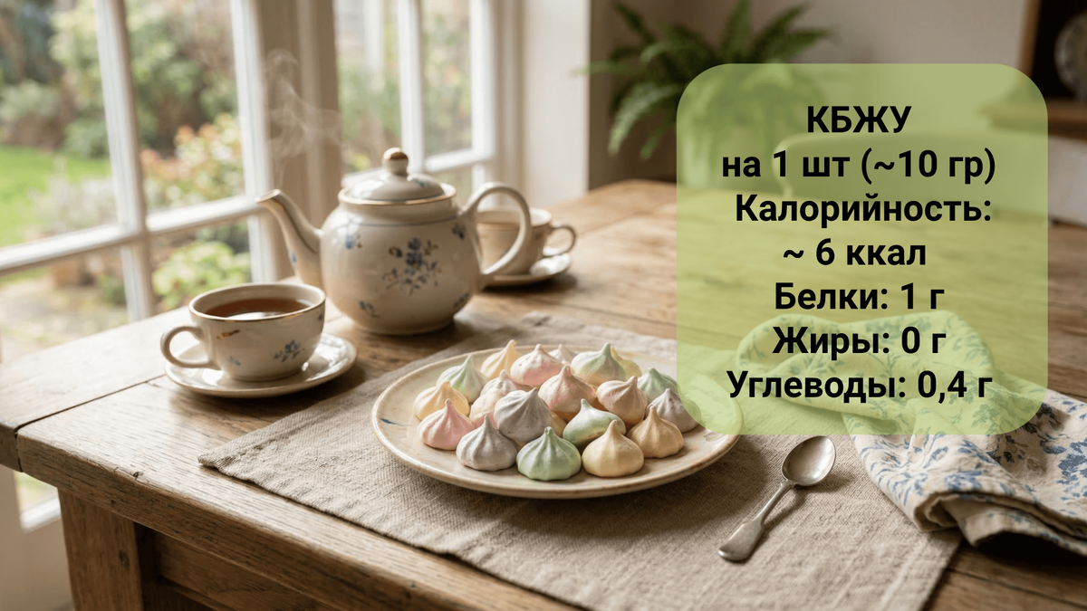 воздушное безе, моя старшая дочь любит безе на эритрите за его ментоловое послевкусие.