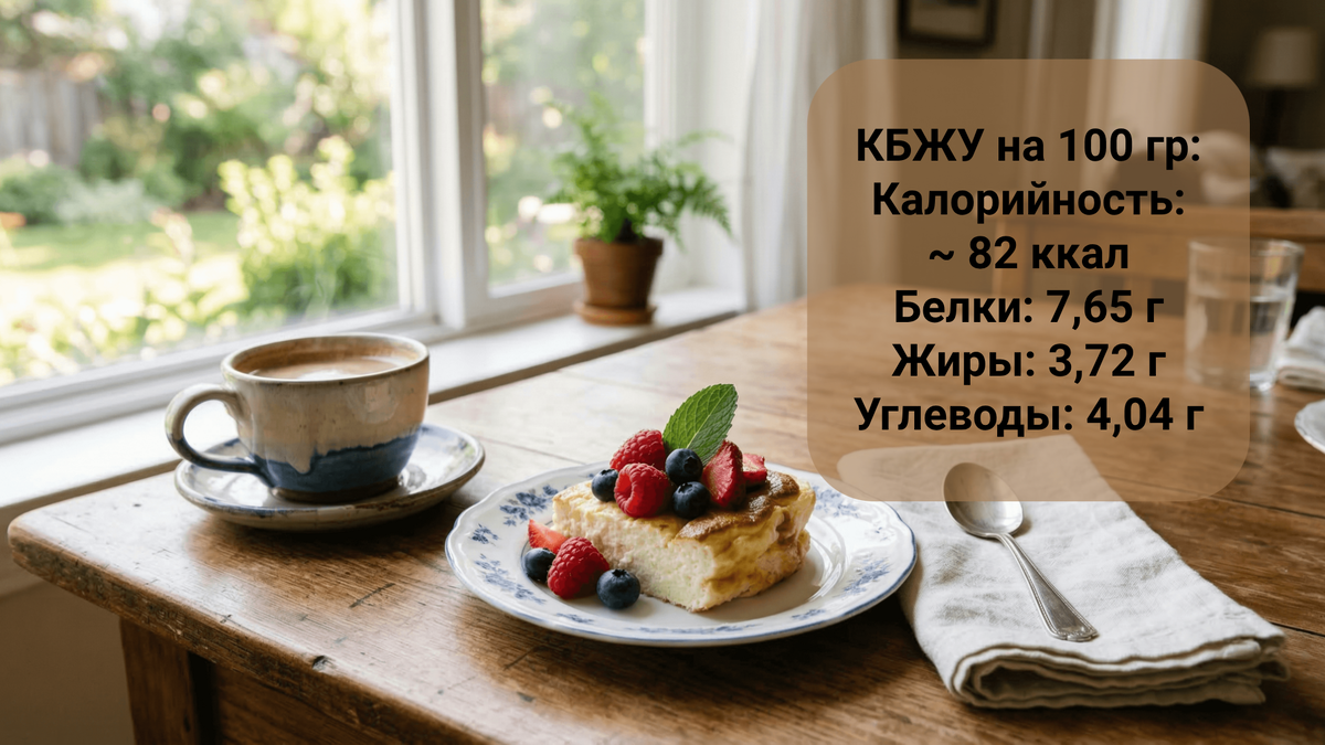 творожное суфле