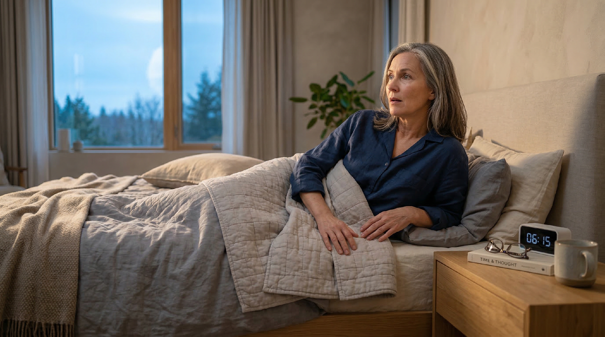 Почему после 50 кажется, что ночь пролетает мгновенно — будто только закрыли глаза, а уже утро