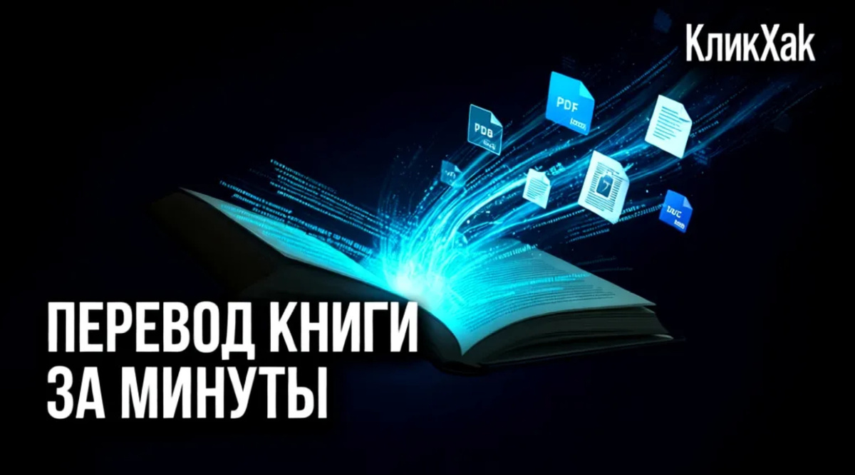 Перевести книгу целиком через ИИ