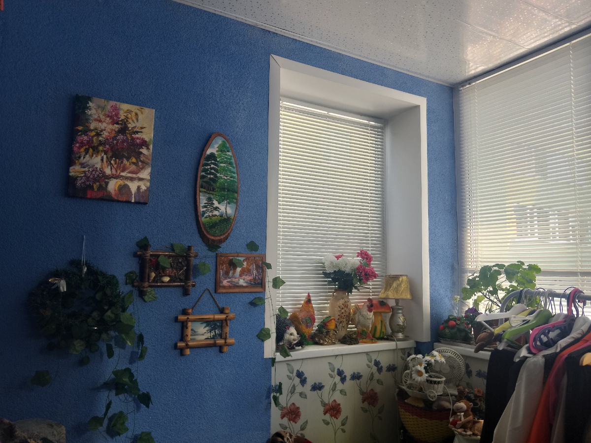 Фото автора, убралась на веранде