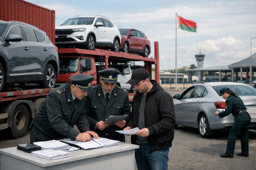    Растаможка машин из Китая в Беларуси: подробная пошаговая схема для физических лиц