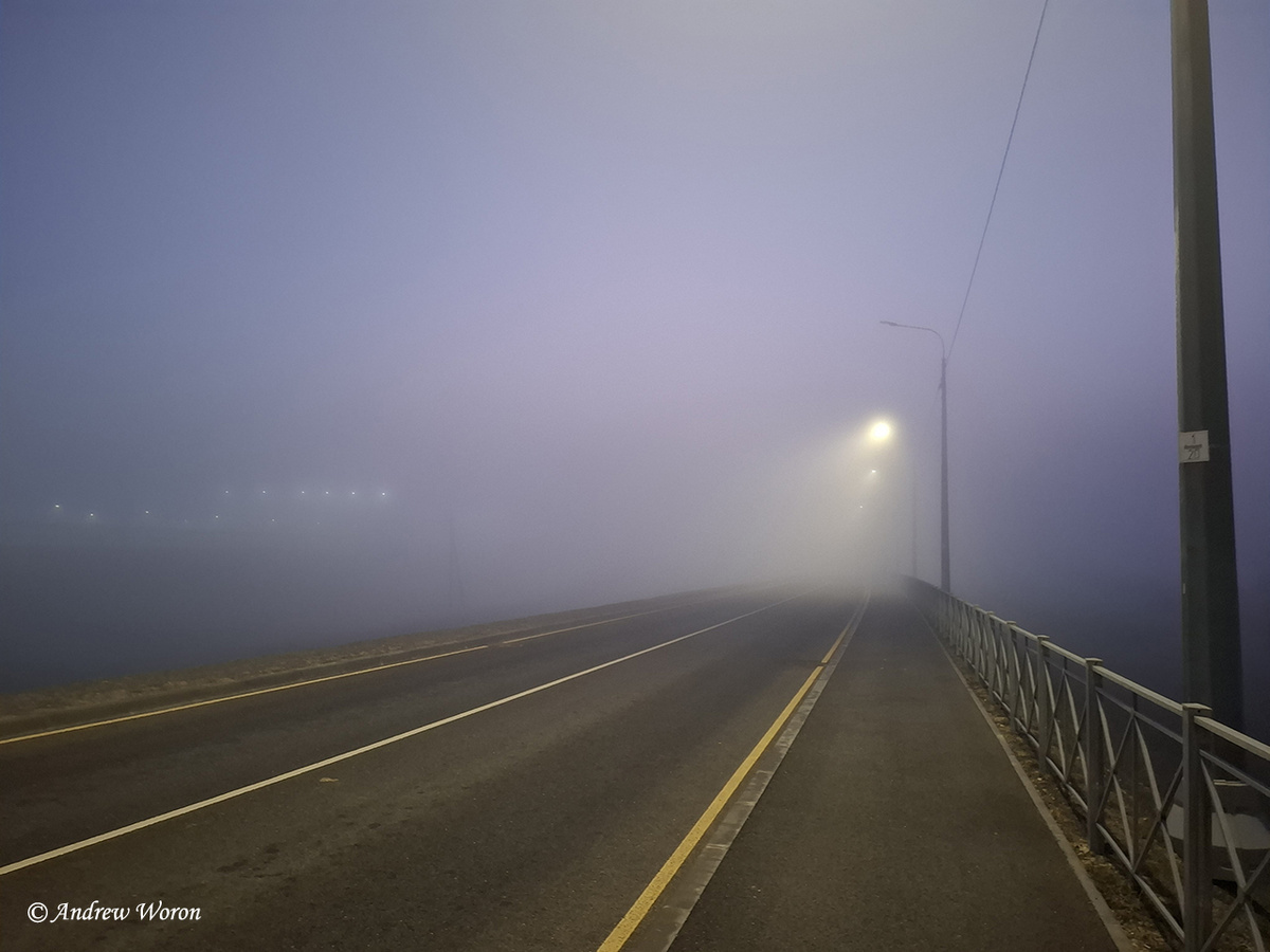 Туманное утро в Керчи