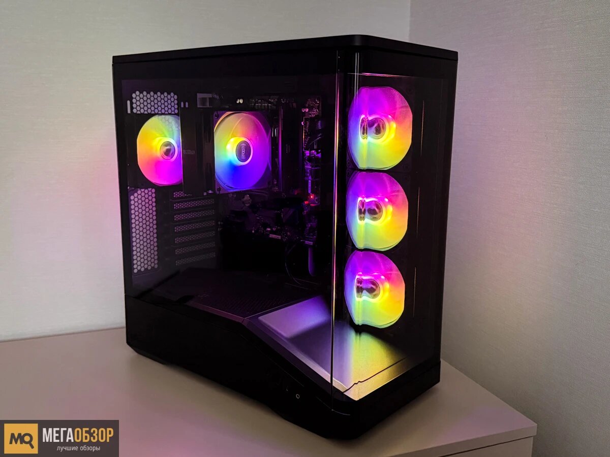    Formula Crystal U9 PE обзор, тесты и сборка корпуса со стенками из стекла MegaObzor.com