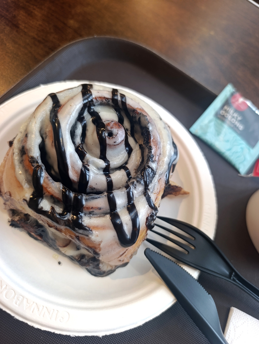 Вкусно мне пишется! Булочка Синабон. 😇 