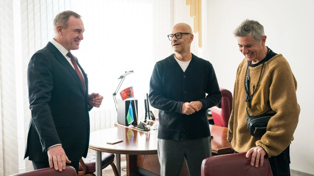    Югорчанин поставил финальную сцену для нового фильма с Фёдором Бондарчуком