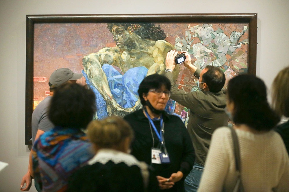    М. Врубель. Демон сидящий. 1890 год. Третьяковская галерея, Москва. / Фото: Александр Корольков / РГ