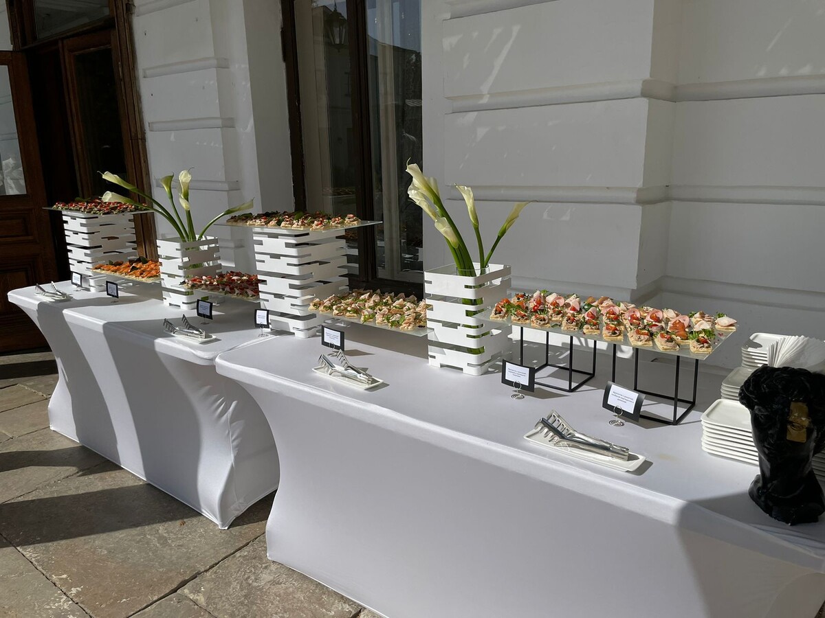 Приветственный фуршет для мероприятий - кейтеринг с доставкой