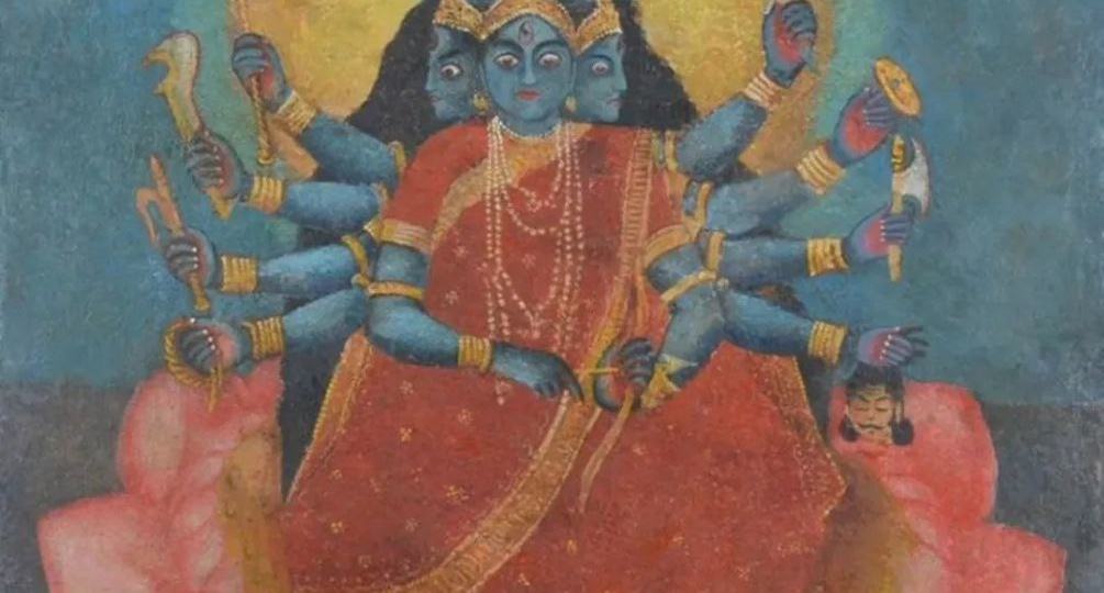 Десятиликая Кали — есть ли такая форма в текстах