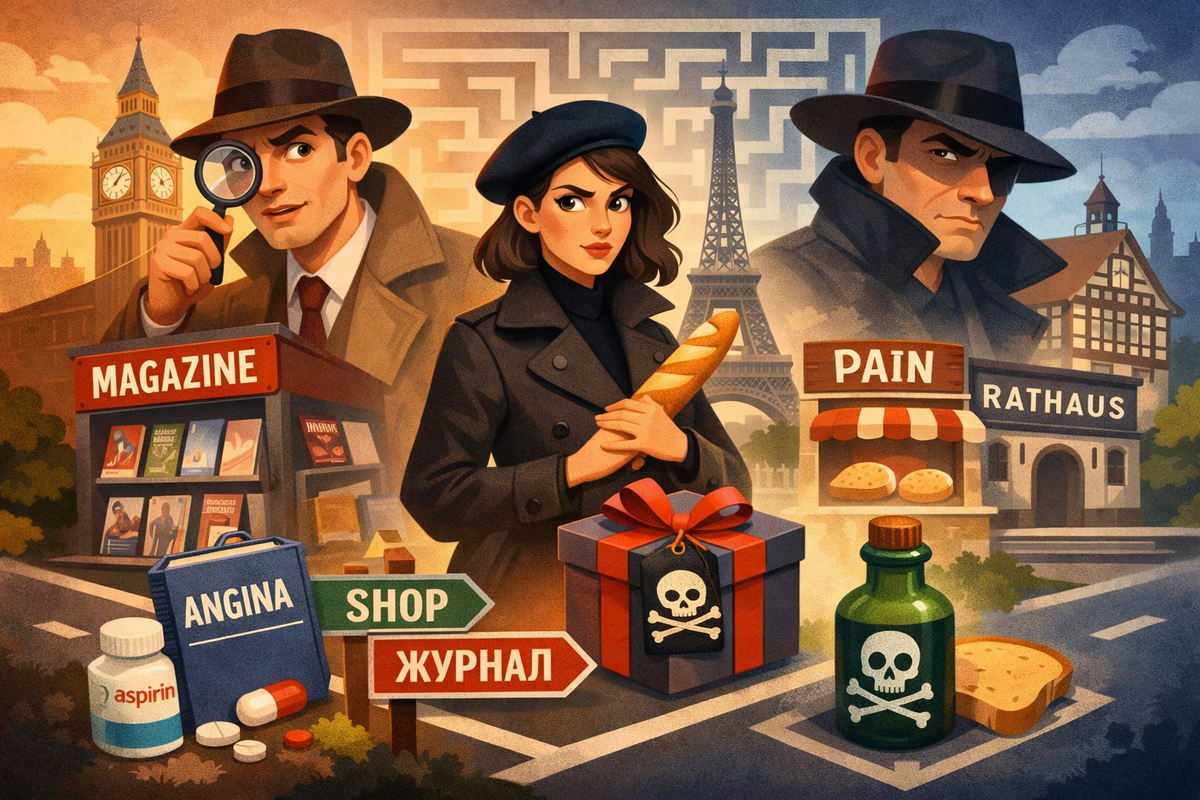 Ложные друзья переводчика: когда языки играют с нами в шпионов