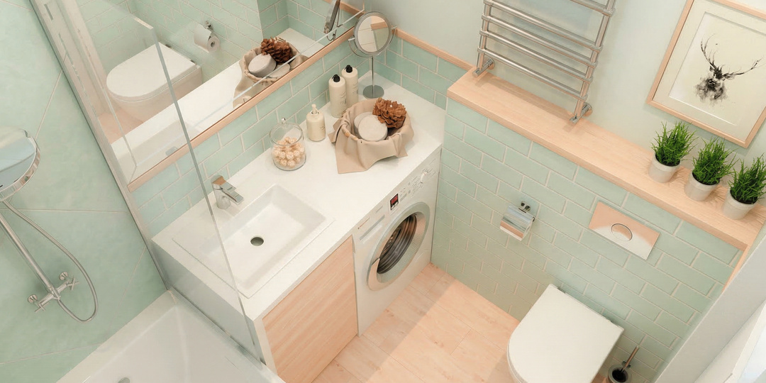 8 вещей для маленькой ванной, которые делают её визуально больше