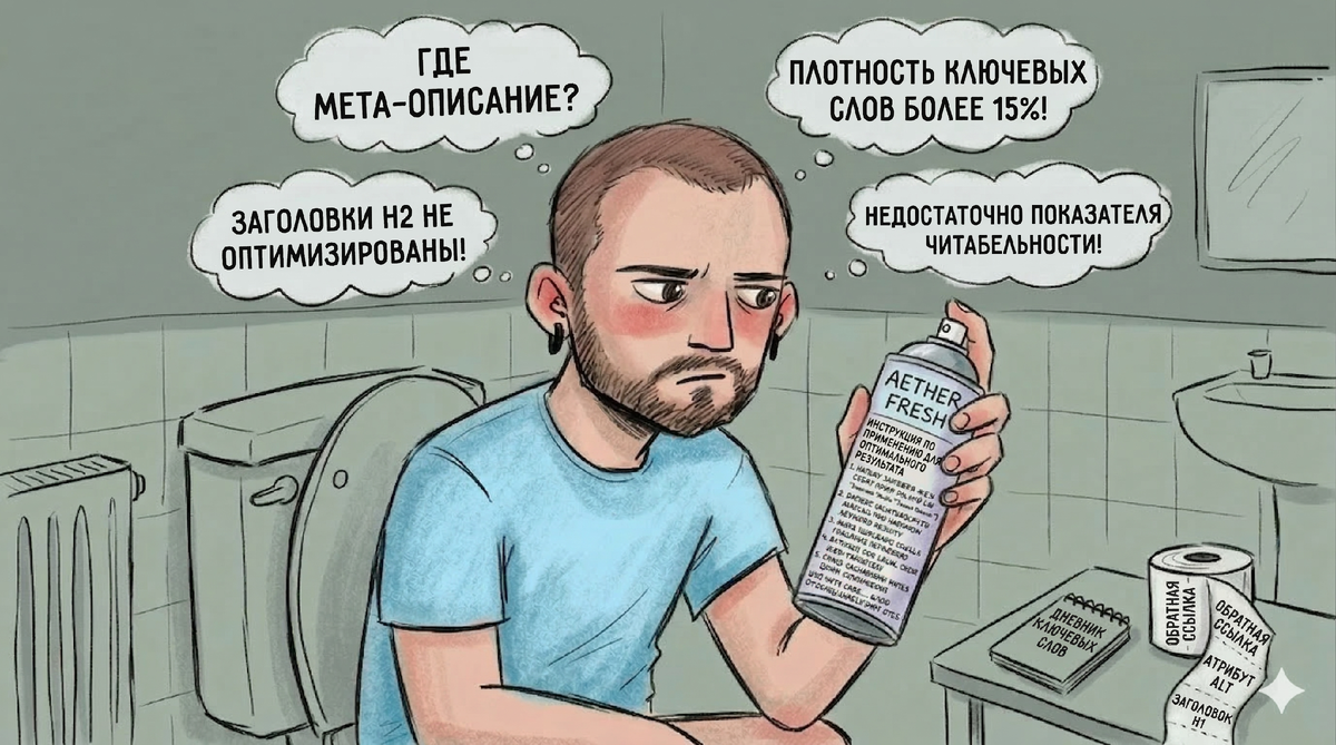 Профдеформация SEO специалиста (фото из семейного архива)