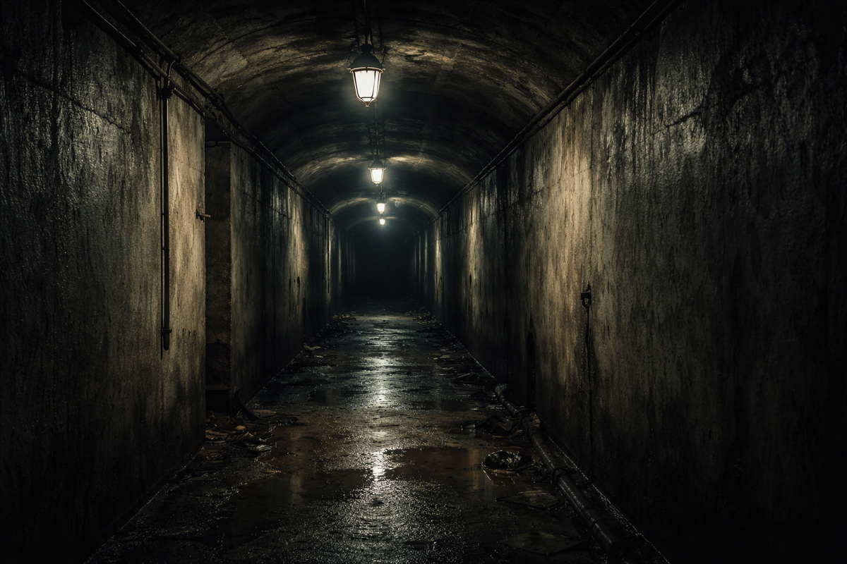 Подземные коридоры объекта после второй надписи будто начали жить своей жизнью.