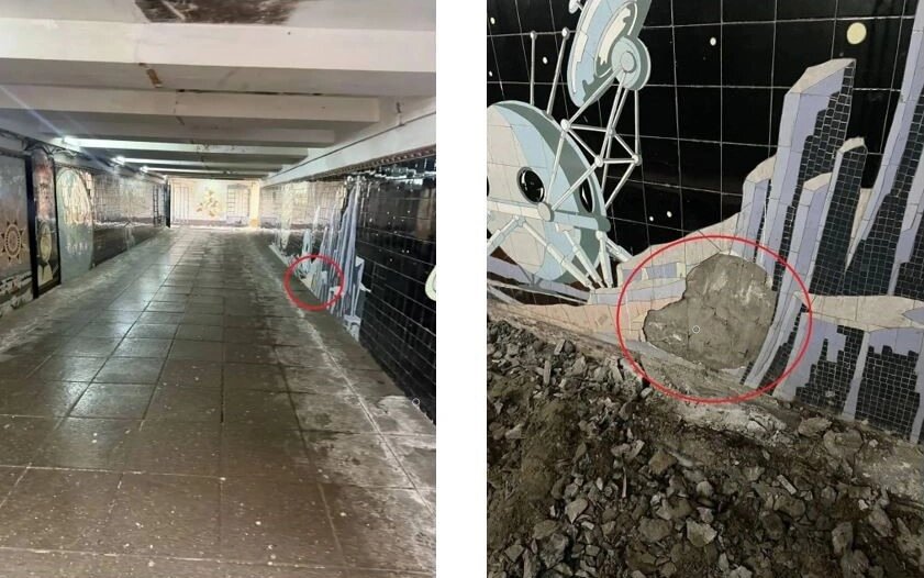 Не успевший начаться ремонт подземного перехода на Садовой/Кировском приостановлен