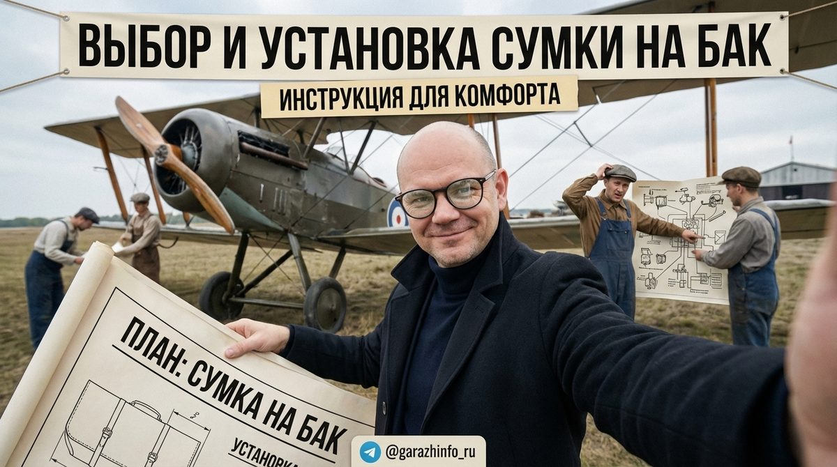    Правильная сумка на бак мотоцикла полезна для дальних поездок. Zero8