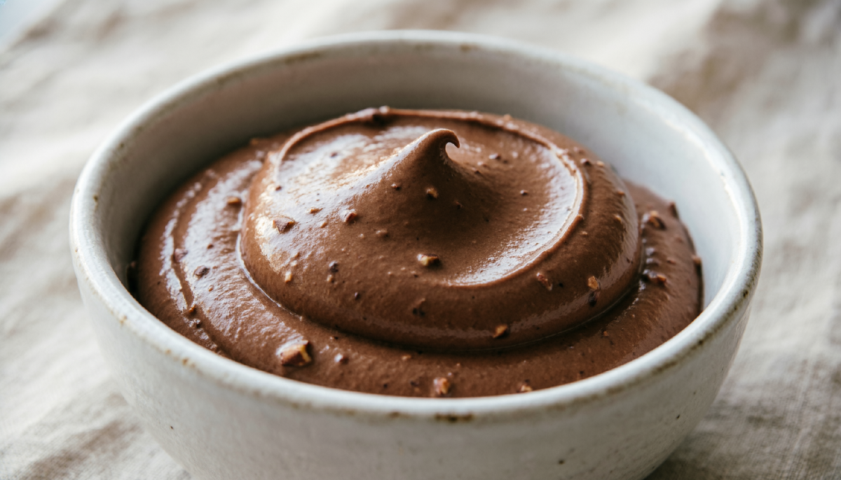 Шоколадно-молочный крем с фундуком