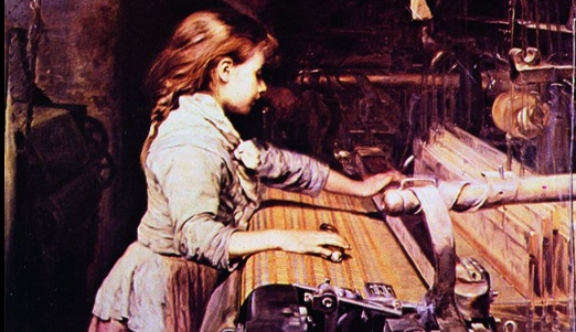 Жоан Планелла-и-Родригес. Маленькая ткачиха. 1882.