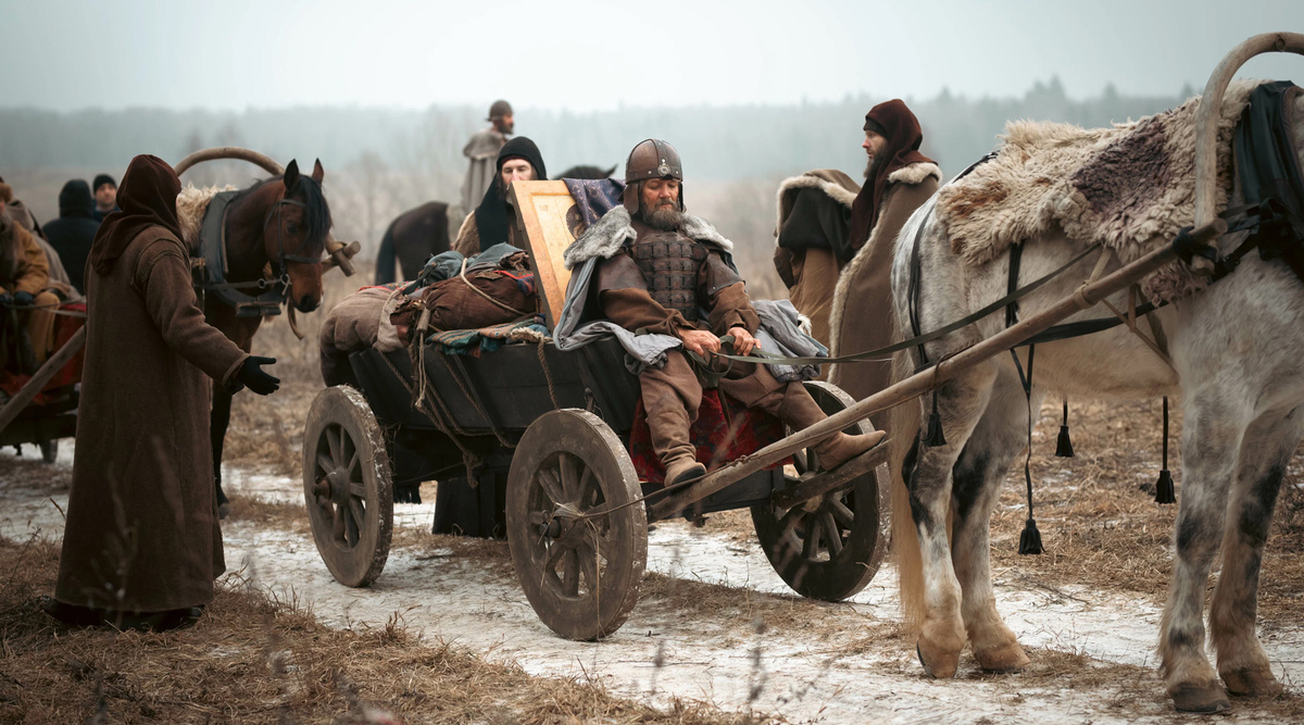 Кадр из сериала "Князь Андрей"