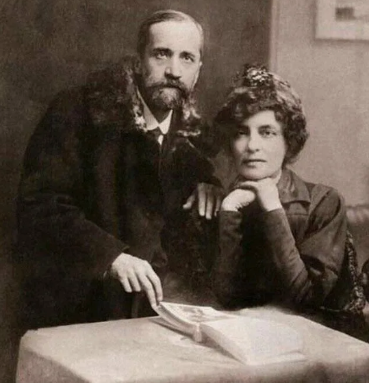 Зинаида Гиппиус и Дмитрий Мережковский