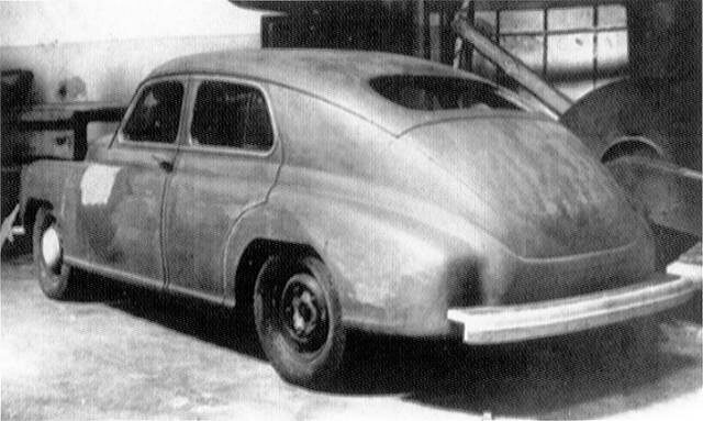 Демонстрационный макет "Победы". Иллюстрация перешла в общественное достояние.