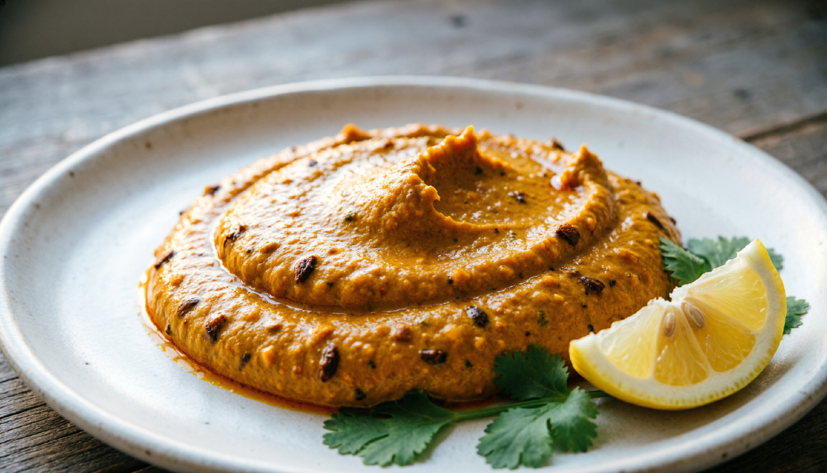 Пряный соус с куркумой