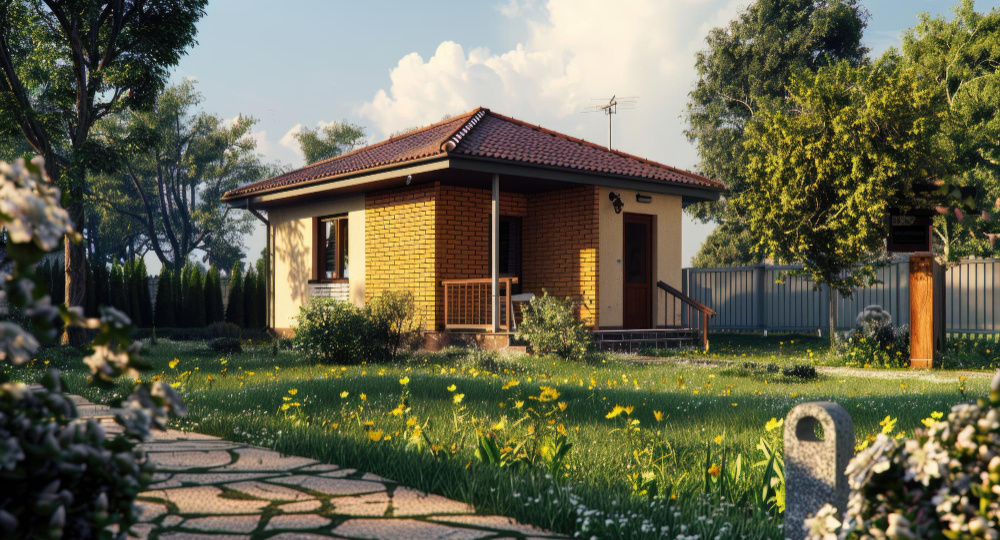 Сад как продолжение дома: как сделать участок и фасад дома единым целым